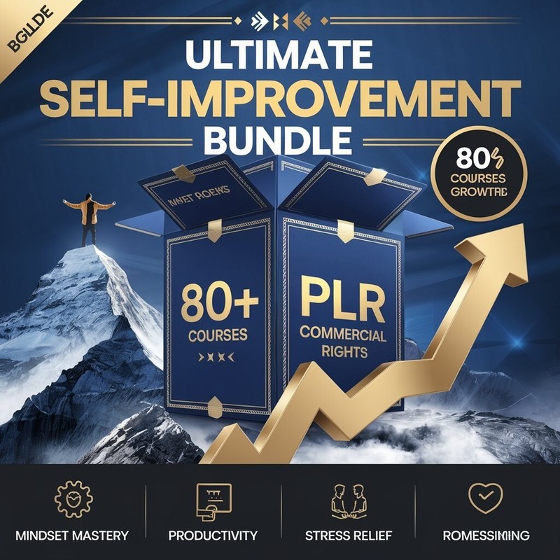 "🔥 Ultimate Self Help Bundle: 80+ Courses for Mindset, Productivity & Success! gallery