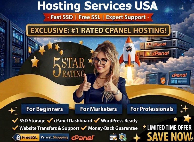 Hosting Services USA - ⚡ Ultra-Fast Unlimited SSD, SSL & Emails – Just $14.99/Yr gallery