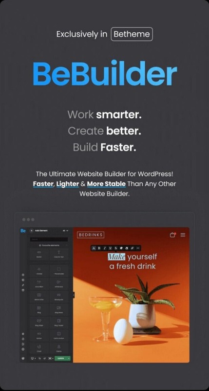 BeTheme Lifetime License WordPress WooCommerce 650+ Websites Version 28.1.8 gallery