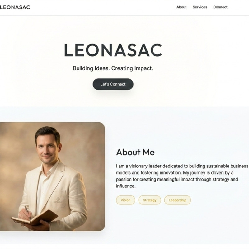 Modern 5-Page Website Design & Development | Any Type of Site AI Support