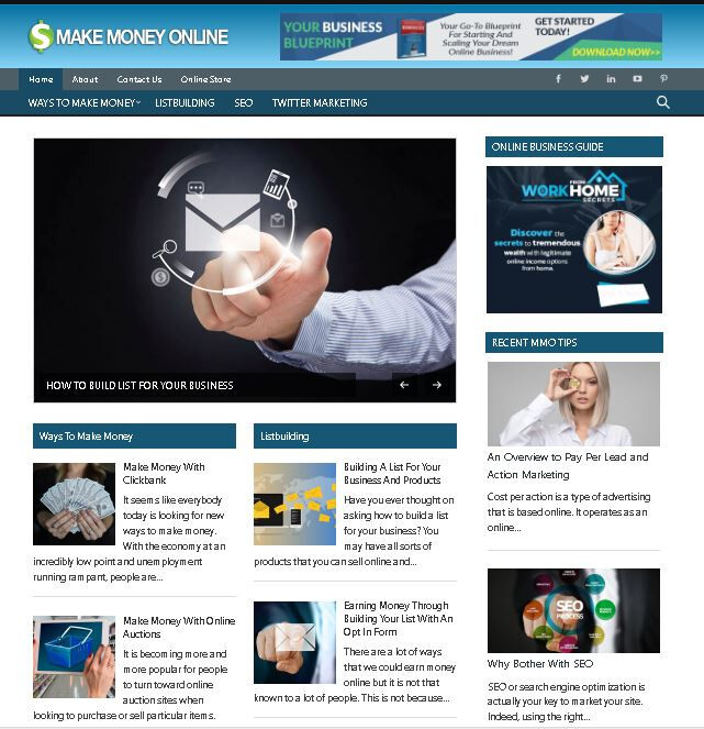 4 Premade Niche Websites - Infertility Blog, Credit Repair, Work from Home, Make gallery