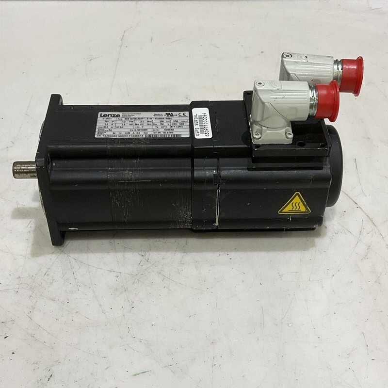 LENZE MCS 09F38LRS0P1-A14N-ST500N-R0SU SERVO MOTOR 160V 5.0A 30A 3750 RPM U3S gallery