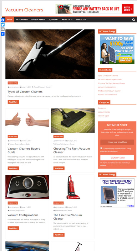 Hosting and Support For Our Niche Affiliate Websites gallery