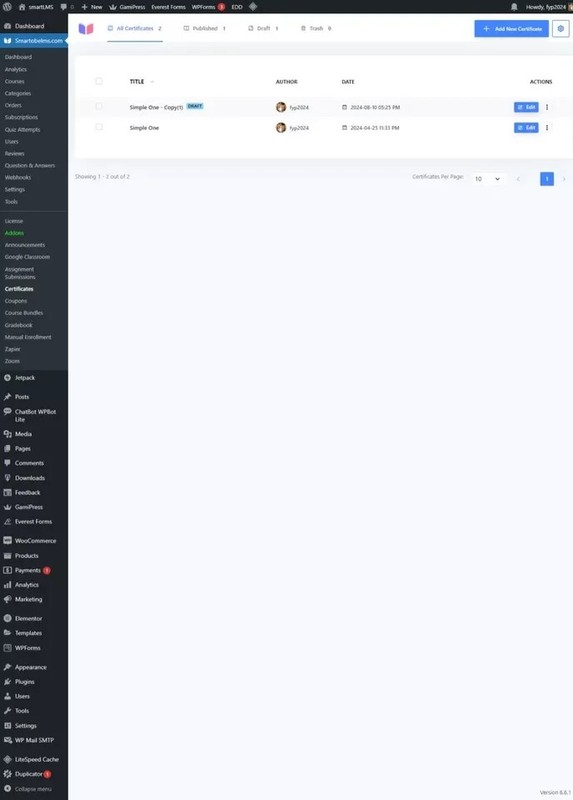 Smart Learning Management Website For Sale gallery