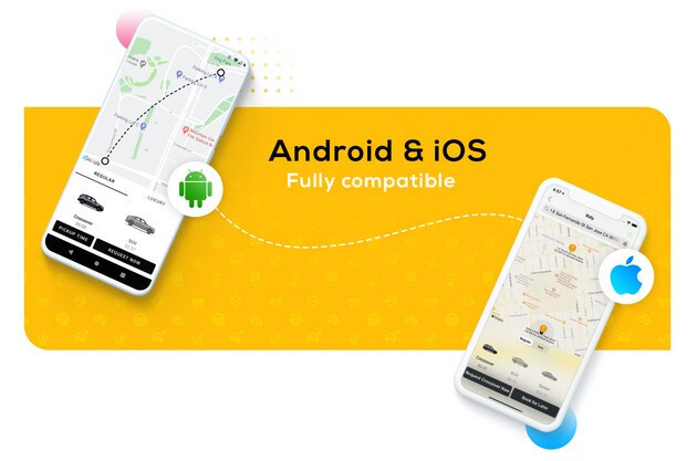 Ridy v4.1.0 – Taxi Application Android & iOS + Dashboard📱 gallery