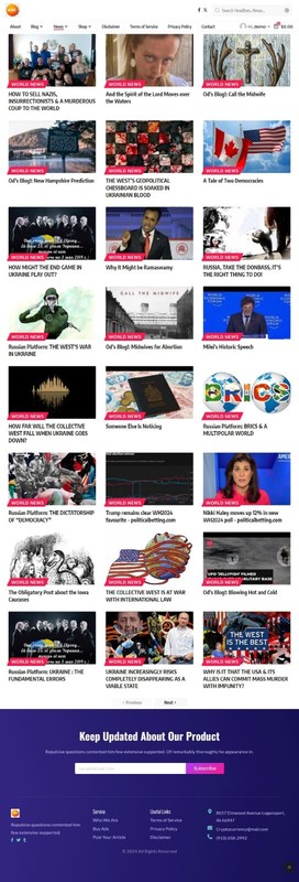 Online Store Cum News Website Automation By AI Tool Wordpress Slider Theme Earn gallery