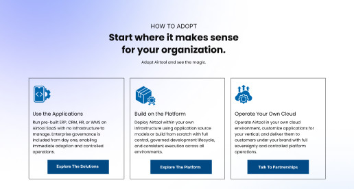 Enterprise Business Website Template | SaaS Landing Page | ERP CRM Platform gallery