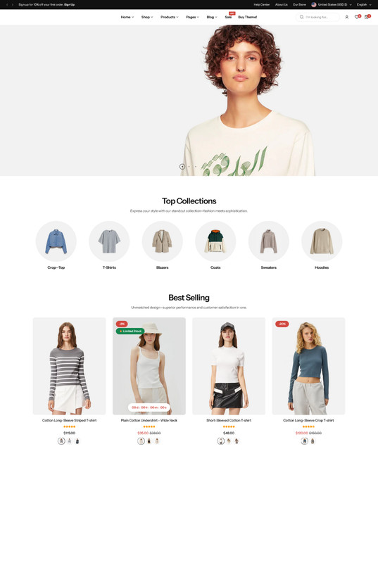 Flozin - Multipurpose Shopify Theme | Responsive eCommerce | RTL Support | Fast gallery