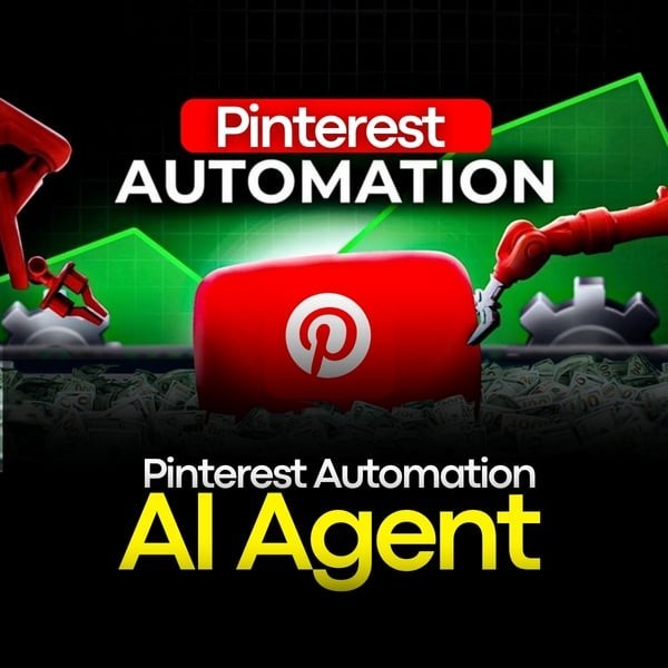 AI Pinterest Manager AI Automation Workflows for n8n | JSON Template gallery