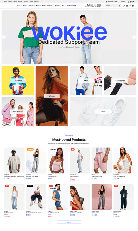 Waka - Multipurpose Shopify Theme | Responsive eCommerce | Mobile Optimized gallery