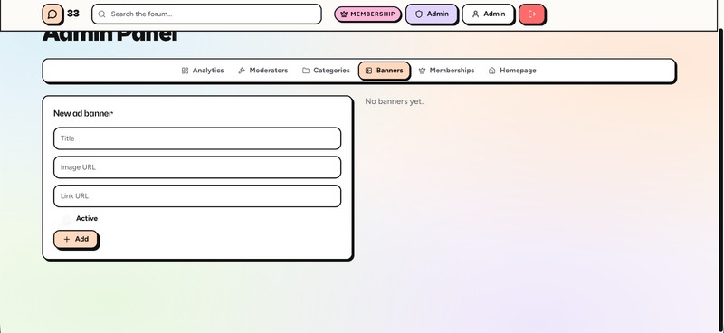 Passive income Internet Business |Online Forum SaaS with Stripe/PayPal gallery
