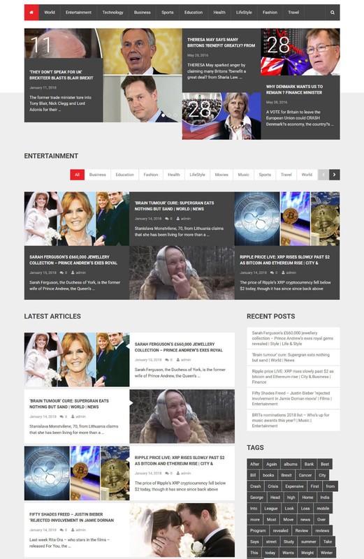 Fully Automated News Website on Autopilot