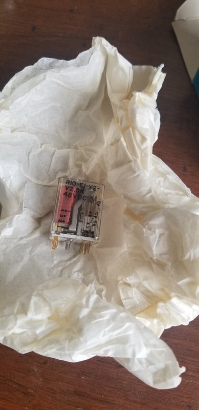 Vintage Potter & Brumfield Coil Relay 2084 RIO-E1-Y2-V2.5K 48V DC 2A gallery