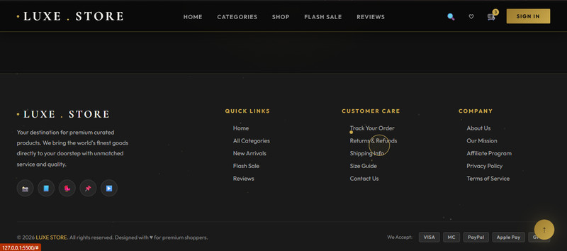 Responsive Ecommerce Dropshipping Website With Modern Design gallery