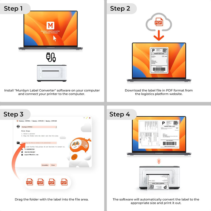 Label Converter Software, Batch Print up to 50 Different Files with One-Click an gallery