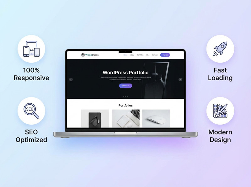 I Will Create a Professional WordPress Website | Business, eCommerce, Blog gallery