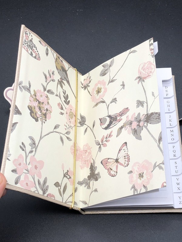 New Faux Leather C.R. Gibson Addtess Website Blog Book gallery