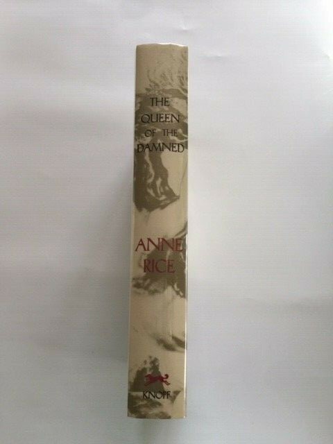 G2U THE QUEEN OF THE DAMNED 1ST ED REVIEW COPY BY ANNE RICE gallery