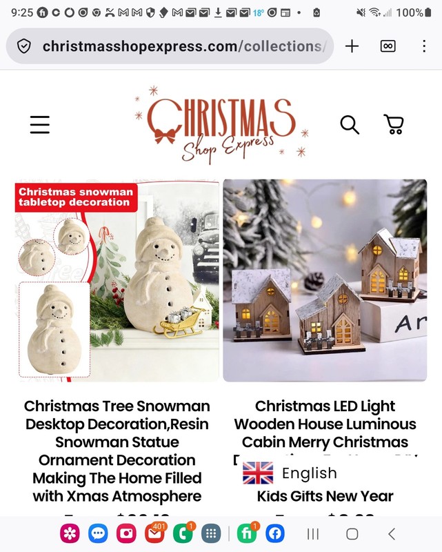 Shopify Drop Shipping Christmas Store and domain gallery