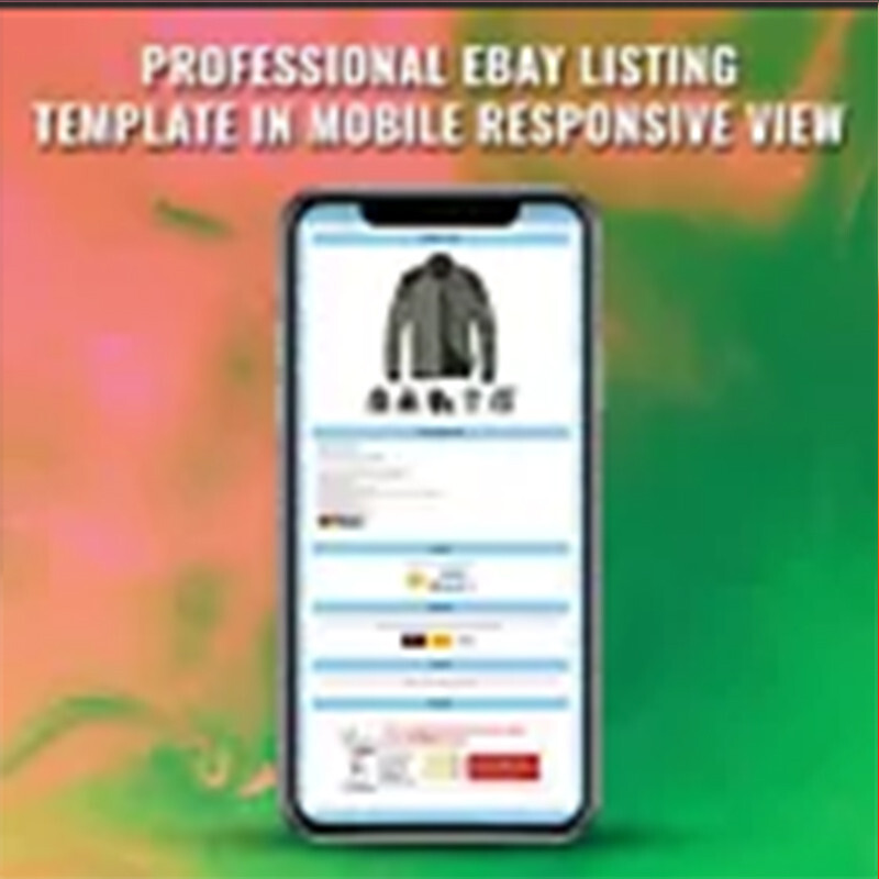 eBay Listing Template Responsive Mobile Design HTML Professional Design gallery