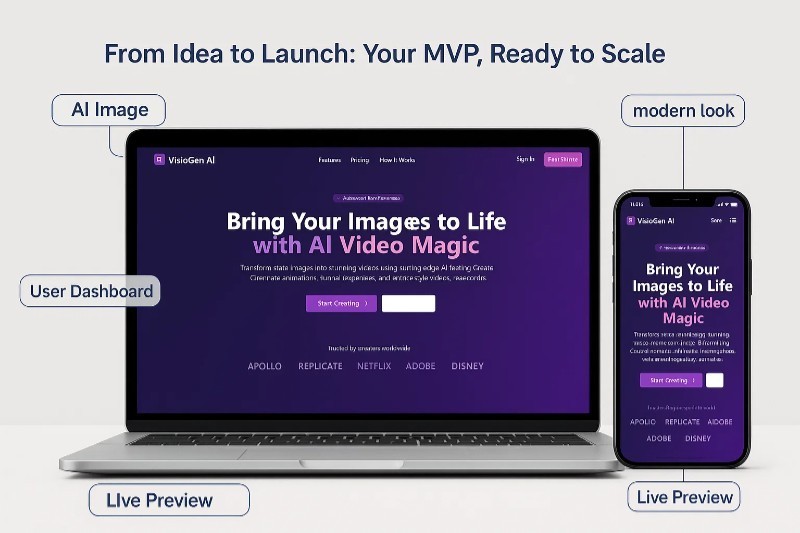 Custom Business & SaaS Website – AI-Powered, Passive Income Business Website gallery
