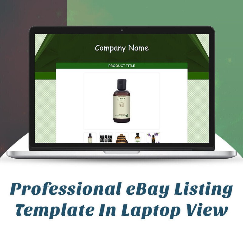 eBay Templates Mobile Responsive eBay Listing Auction Template 2019 Compatible gallery